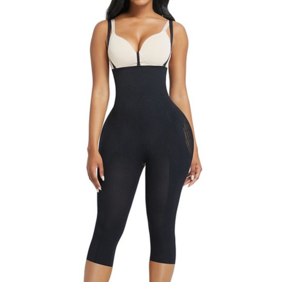 Ree Body “Flex” Capri Shape-wear: XS-4X (Black)